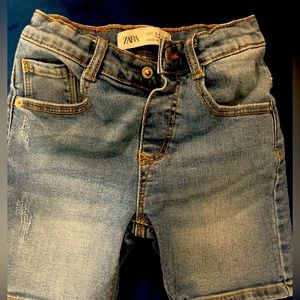 Toddler Boy ZARA denim shorts